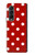S2951 Red Polka Dots Case For Samsung Galaxy Z Fold 3 5G