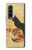 S3229 Vintage Cat Poster Case For Samsung Galaxy Z Fold 3 5G