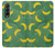 S3286 Banana Fruit Pattern Case For Samsung Galaxy Z Fold 3 5G