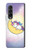 S3485 Cute Unicorn Sleep Case For Samsung Galaxy Z Fold 3 5G