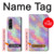 S3706 Pastel Rainbow Galaxy Pink Sky Case For Samsung Galaxy Z Fold 3 5G