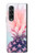 S3711 Pink Pineapple Case For Samsung Galaxy Z Fold 3 5G