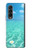 S3720 Summer Ocean Beach Case For Samsung Galaxy Z Fold 3 5G