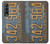 S3750 Vintage Vehicle Registration Plate Case For Samsung Galaxy Z Fold 3 5G