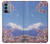 S1060 Mount Fuji Sakura Cherry Blossom Case For OnePlus Nord N200 5G