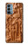 S1307 Fish Wood Carving Graphic Printed Case For OnePlus Nord N200 5G