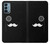 S1946 Sir Mustache Minimalism Case For OnePlus Nord N200 5G