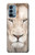 S2399 White Lion Face Case For OnePlus Nord N200 5G