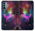 S2486 Rainbow Unicorn Nebula Space Case For OnePlus Nord N200 5G