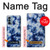 S3439 Fabric Indigo Tie Dye Case For OnePlus Nord N200 5G