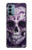 S3582 Purple Sugar Skull Case For OnePlus Nord N200 5G