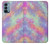 S3706 Pastel Rainbow Galaxy Pink Sky Case For OnePlus Nord N200 5G