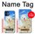 S3794 Arctic Polar Bear in Love with Seal Paint Case For iPhone 12 mini