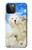 S3794 Arctic Polar Bear in Love with Seal Paint Case For iPhone 12 Pro Max