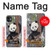 S3793 Cute Baby Panda Snow Painting Case For iPhone 11