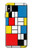 S3814 Piet Mondrian Line Art Composition Case For iPhone X, iPhone XS