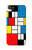S3814 Piet Mondrian Line Art Composition Case For iPhone 5 5S SE