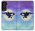 S3807 Killer Whale Orca Moon Pastel Fantasy Case For Samsung Galaxy S21 FE 5G