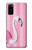 S3805 Flamingo Pink Pastel Case For Samsung Galaxy S20