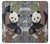 S3793 Cute Baby Panda Snow Painting Case For Samsung Galaxy Note 20