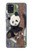 S3793 Cute Baby Panda Snow Painting Case For Samsung Galaxy A21s