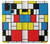 S3814 Piet Mondrian Line Art Composition Case For Samsung Galaxy A21s