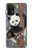 S3793 Cute Baby Panda Snow Painting Case For Samsung Galaxy A32 5G