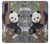 S3793 Cute Baby Panda Snow Painting Case For Samsung Galaxy A50