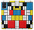 S3814 Piet Mondrian Line Art Composition Case For Samsung Galaxy A51 5G