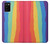 S3799 Cute Vertical Watercolor Rainbow Case For Samsung Galaxy A02s, Galaxy M02s
