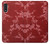 S3817 Red Floral Cherry blossom Pattern Case For Samsung Galaxy A01
