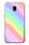 S3810 Pastel Unicorn Summer Wave Case For Samsung Galaxy J3 (2018), J3 Star, J3 V 3rd Gen, J3 Orbit, J3 Achieve, Express Prime 3, Amp Prime 3