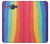 S3799 Cute Vertical Watercolor Rainbow Case For Samsung Galaxy J7 (2016)