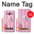 S3805 Flamingo Pink Pastel Case For Samsung Galaxy J3 (2016)