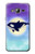 S3807 Killer Whale Orca Moon Pastel Fantasy Case For Samsung Galaxy J3 (2016)