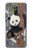 S3793 Cute Baby Panda Snow Painting Case For Huawei Mate 20 lite