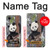 S3793 Cute Baby Panda Snow Painting Case For Google Pixel 3a