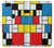 S3814 Piet Mondrian Line Art Composition Case For Google Pixel 2