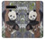 S3793 Cute Baby Panda Snow Painting Case For LG V60 ThinQ 5G