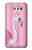 S3805 Flamingo Pink Pastel Case For LG V30, LG V30 Plus, LG V30S ThinQ, LG V35, LG V35 ThinQ