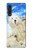 S3794 Arctic Polar Bear in Love with Seal Paint Case For LG Velvet