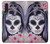 S3821 Sugar Skull Steam Punk Girl Gothic Case For LG Velvet