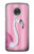 S3805 Flamingo Pink Pastel Case For Motorola Moto G7, Moto G7 Plus