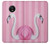 S3805 Flamingo Pink Pastel Case For Motorola Moto G6