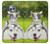 S3795 Grumpy Kitten Cat Playful Siberian Husky Dog Paint Case For Motorola Moto X4