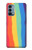 S3799 Cute Vertical Watercolor Rainbow Case For OnePlus Nord N200 5G