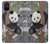 S3793 Cute Baby Panda Snow Painting Case For OnePlus Nord N100