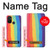 S3799 Cute Vertical Watercolor Rainbow Case For OnePlus Nord N100