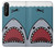 S3825 Cartoon Shark Sea Diving Case For Sony Xperia 1 II