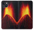 S0745 Volcano Lava Case For iPhone 13 mini